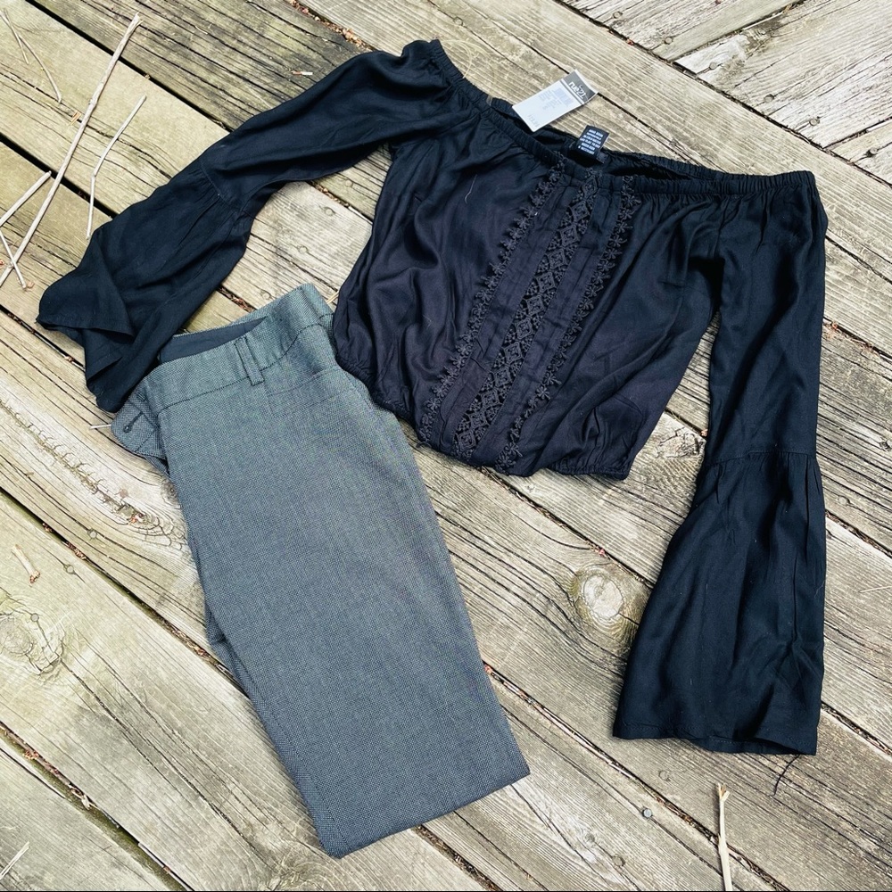 NWT! Rue21 Off the Shoulder Crop Top!